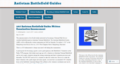 Desktop Screenshot of antietamguides.com